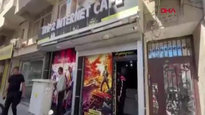 Hatay'ın İskenderun ilçesinde polis ekipleri,