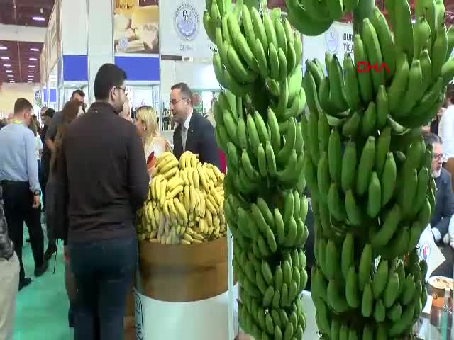 Antalya'da düzenlenen YÖREX Fuarı'nın