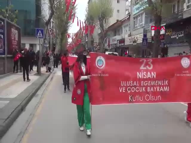 Yalova’da, 23 Nisan Ulusal