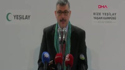 İçişleri Bakanı Mustafa Çiftçi, Rize'deki