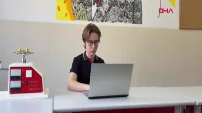 Eskişehirli lise öğrencisi Uğur Zaimoğlu,