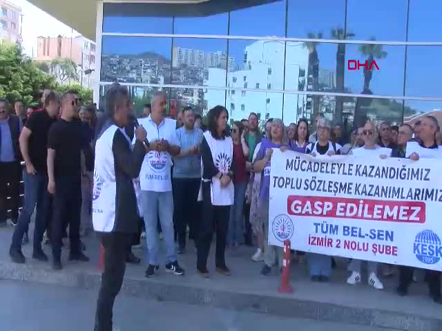 Bayraklı Belediyesi'nde memurlar, kazanılmış