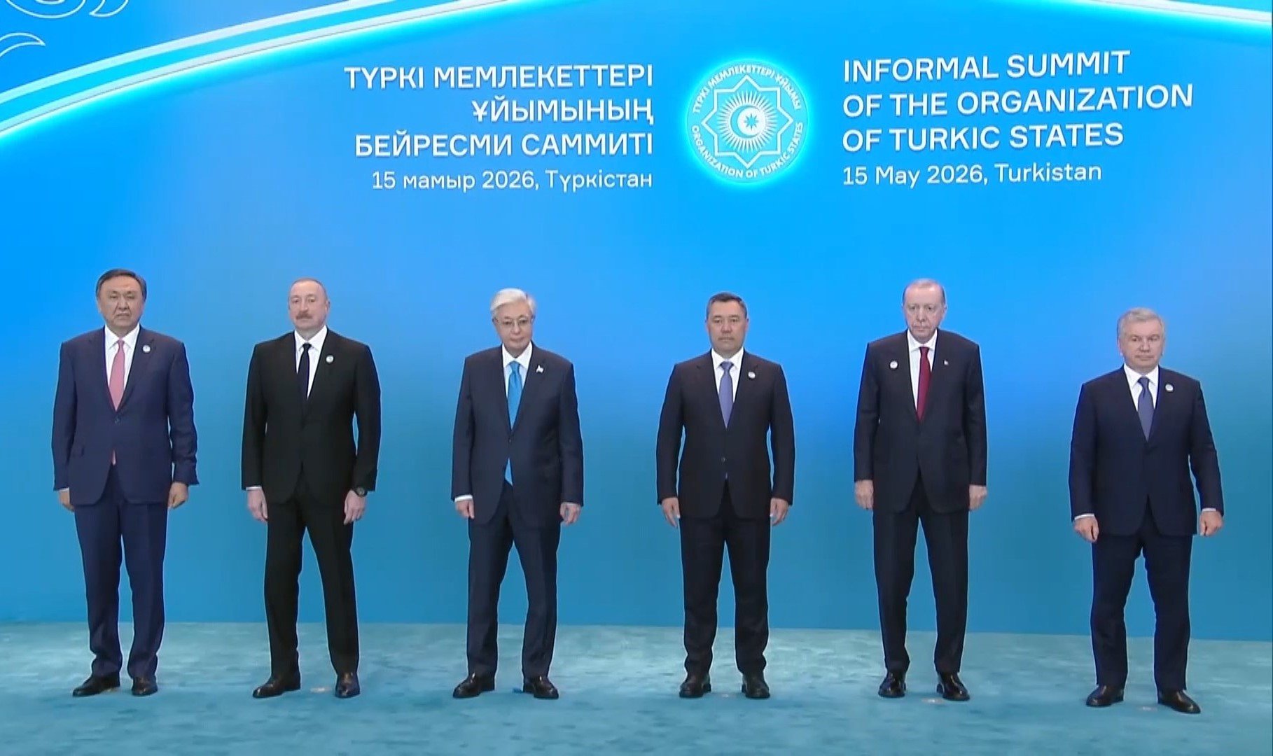 Cumhurbaşkanı Erdoğan, Kazakistan'ın Türkistan şehrinde