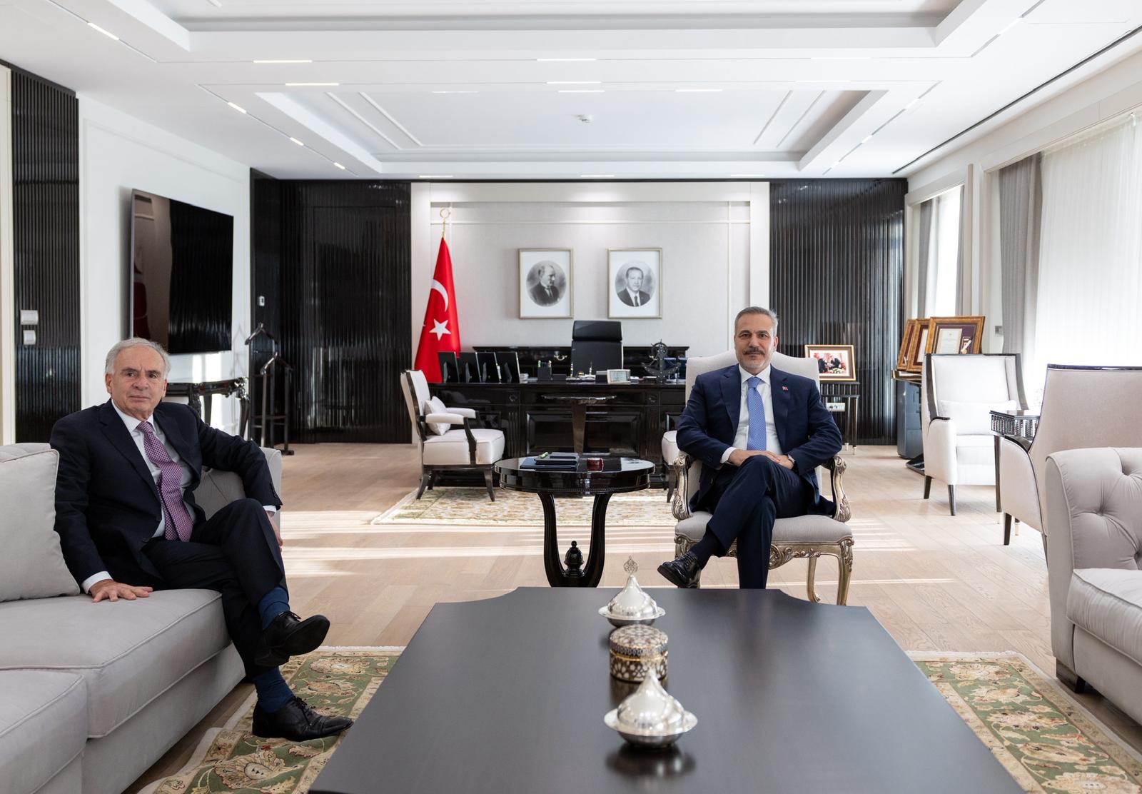 Dışişleri Bakanı Hakan Fidan, Ankara'da