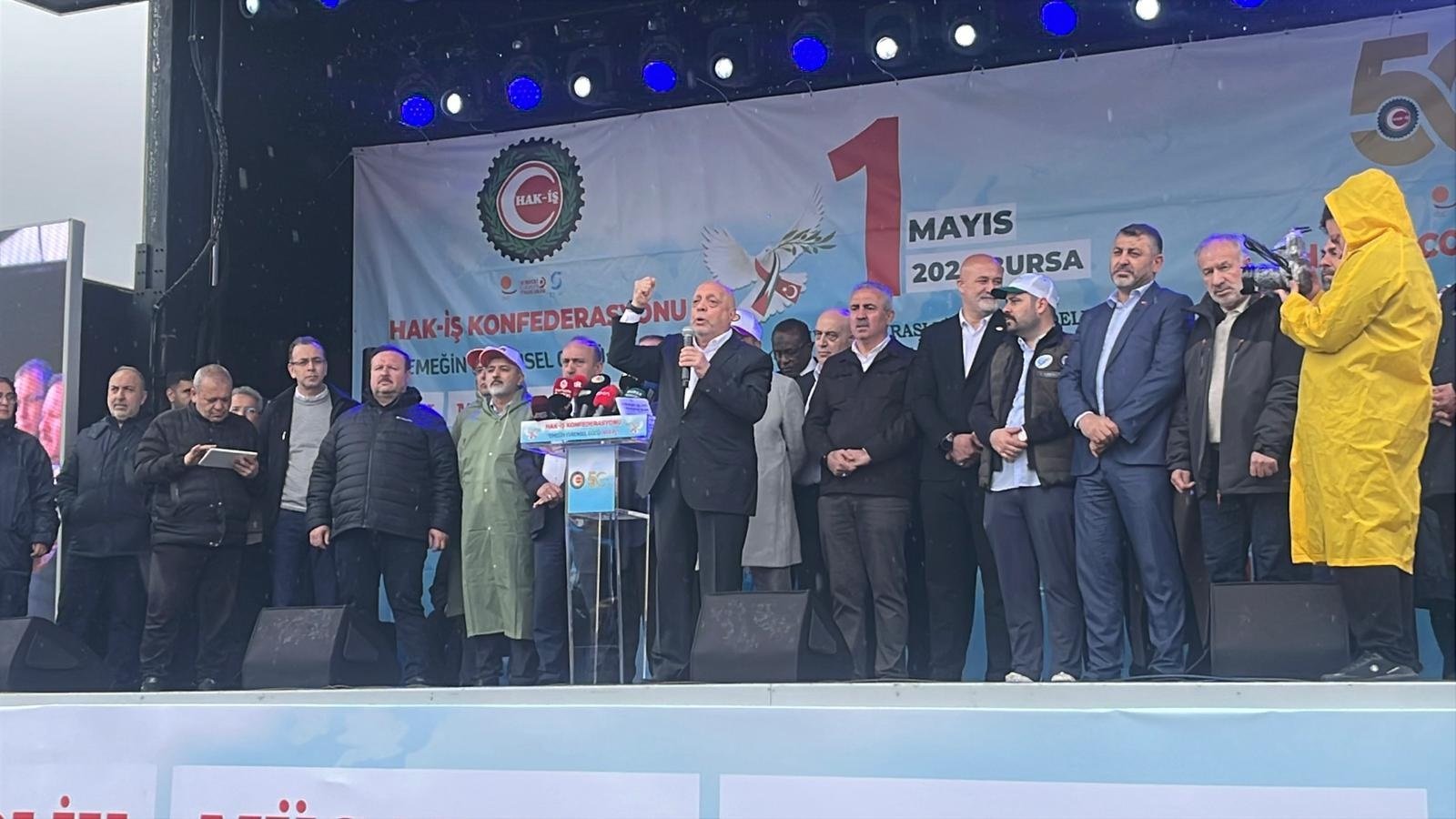 HAK-İŞ Genel Başkanı Mahmut Arslan,