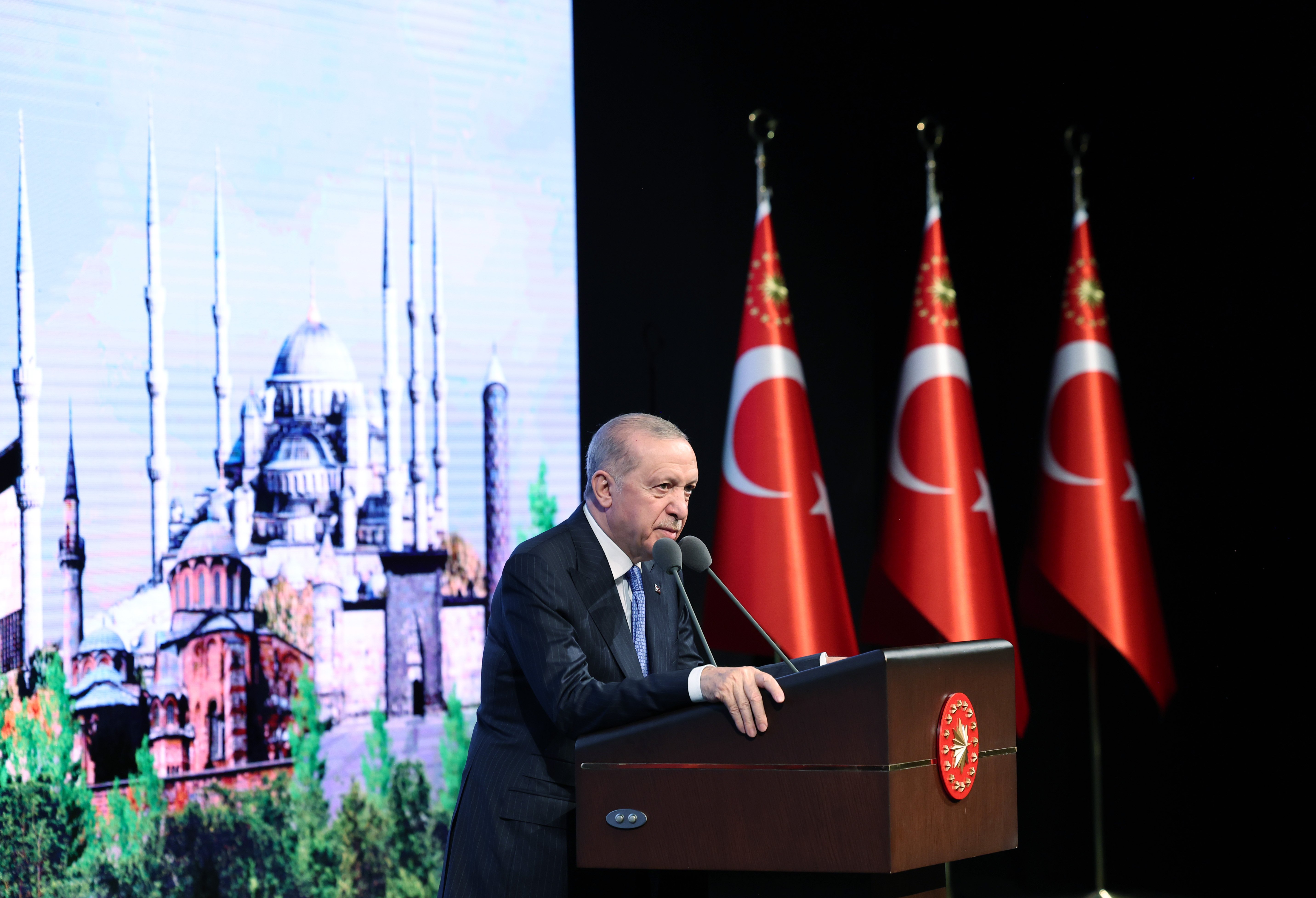 Cumhurbaşkanı Erdoğan, Vakıflar Haftası programında