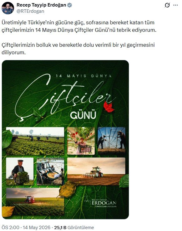 Cumhurbaşkanı Recep Tayyip Erdoğan, 14