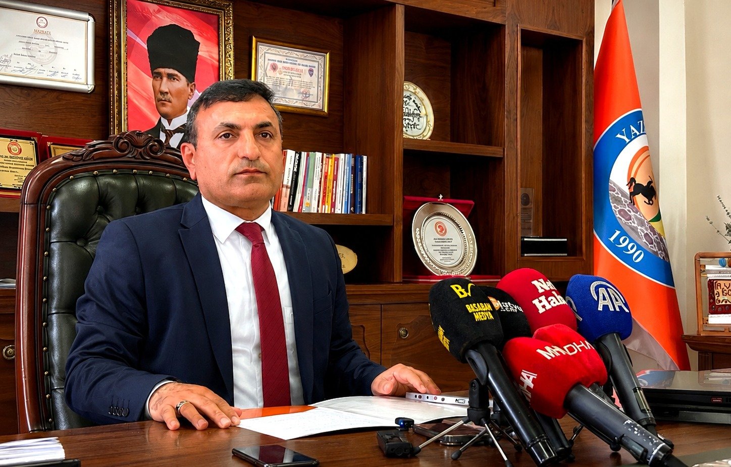 Yazıhan Belediye Başkanı Abdulvahap Göçer,