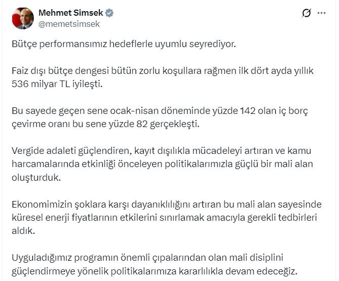 Hazine ve Maliye Bakanı Mehmet