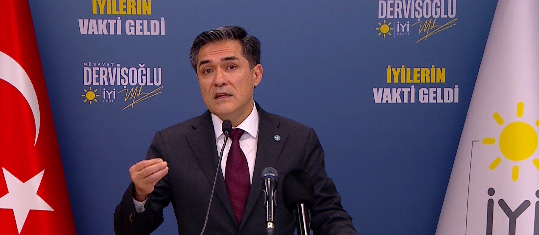 İYİ Parti Sözcüsü Buğra Kavuncu,