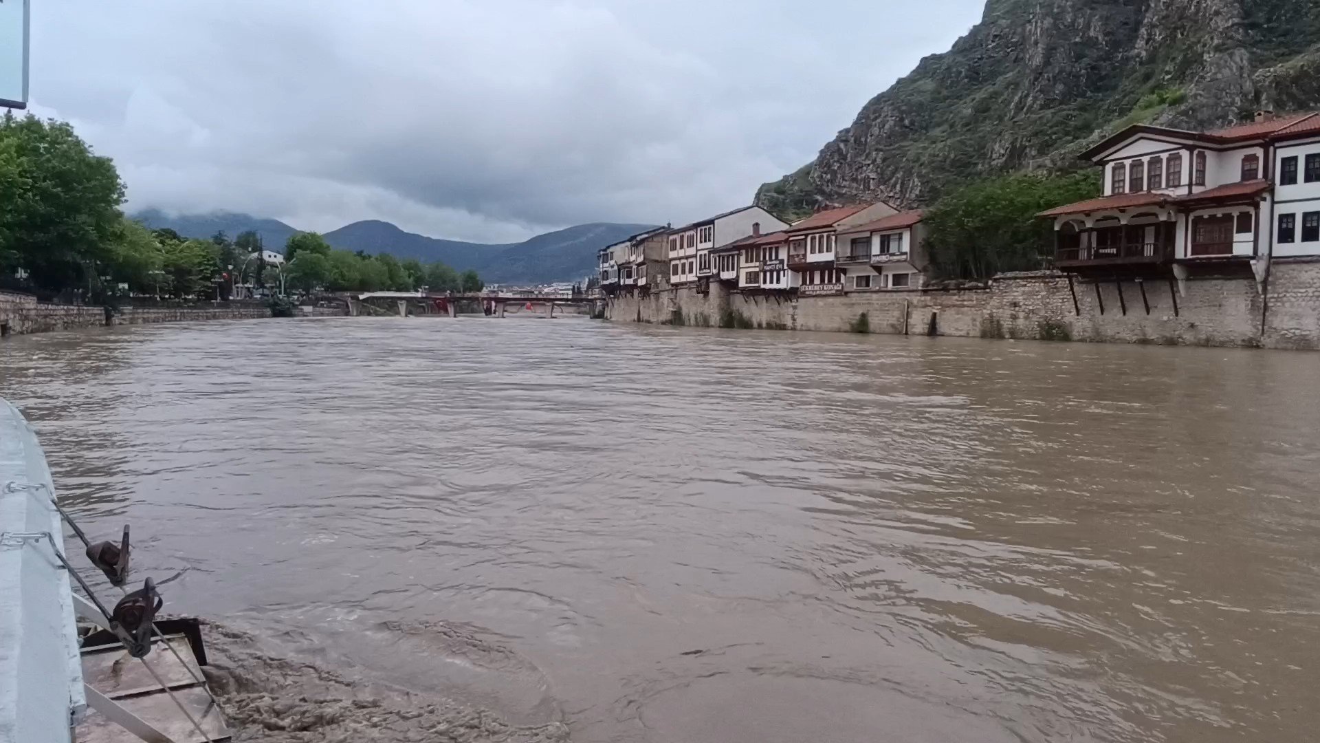Amasya Valiliği, yoğun yağışlar