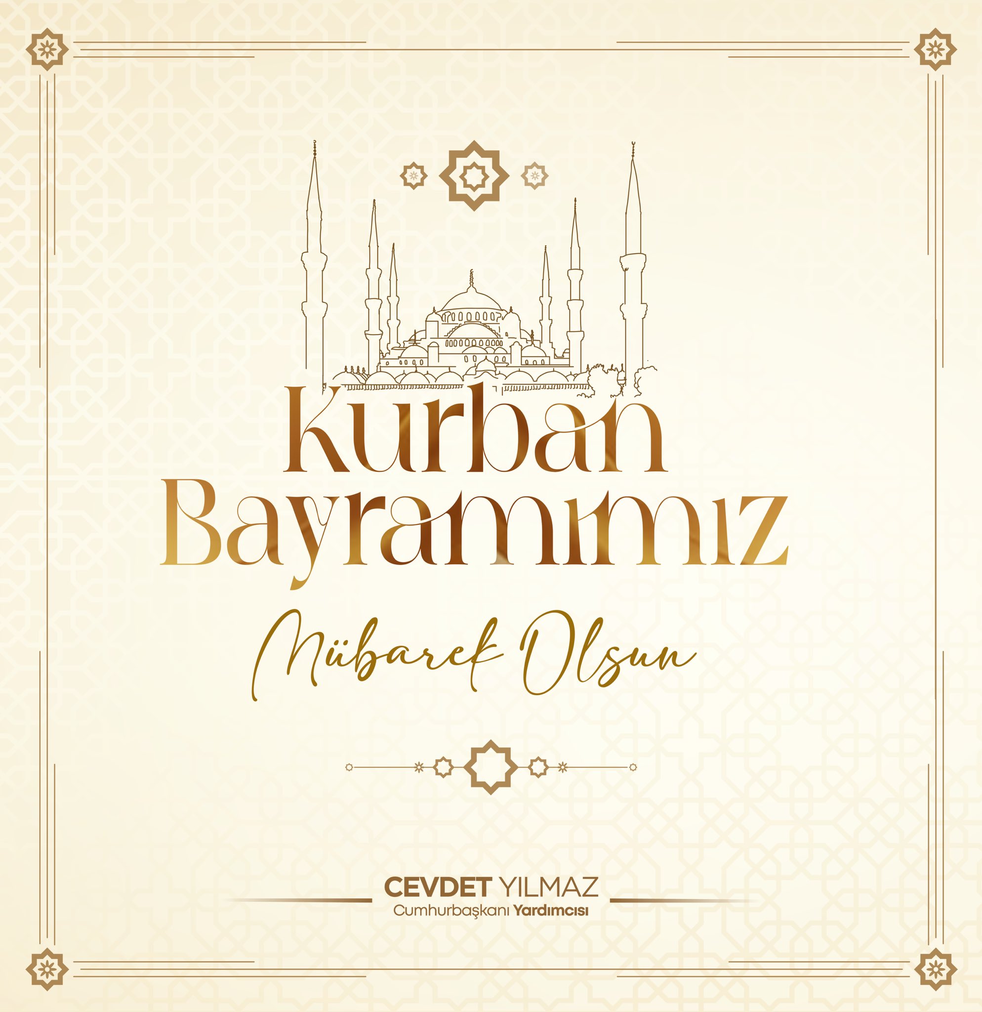 Cumhurbaşkanı Yardımcısı Cevdet Yılmaz, yayımladığı