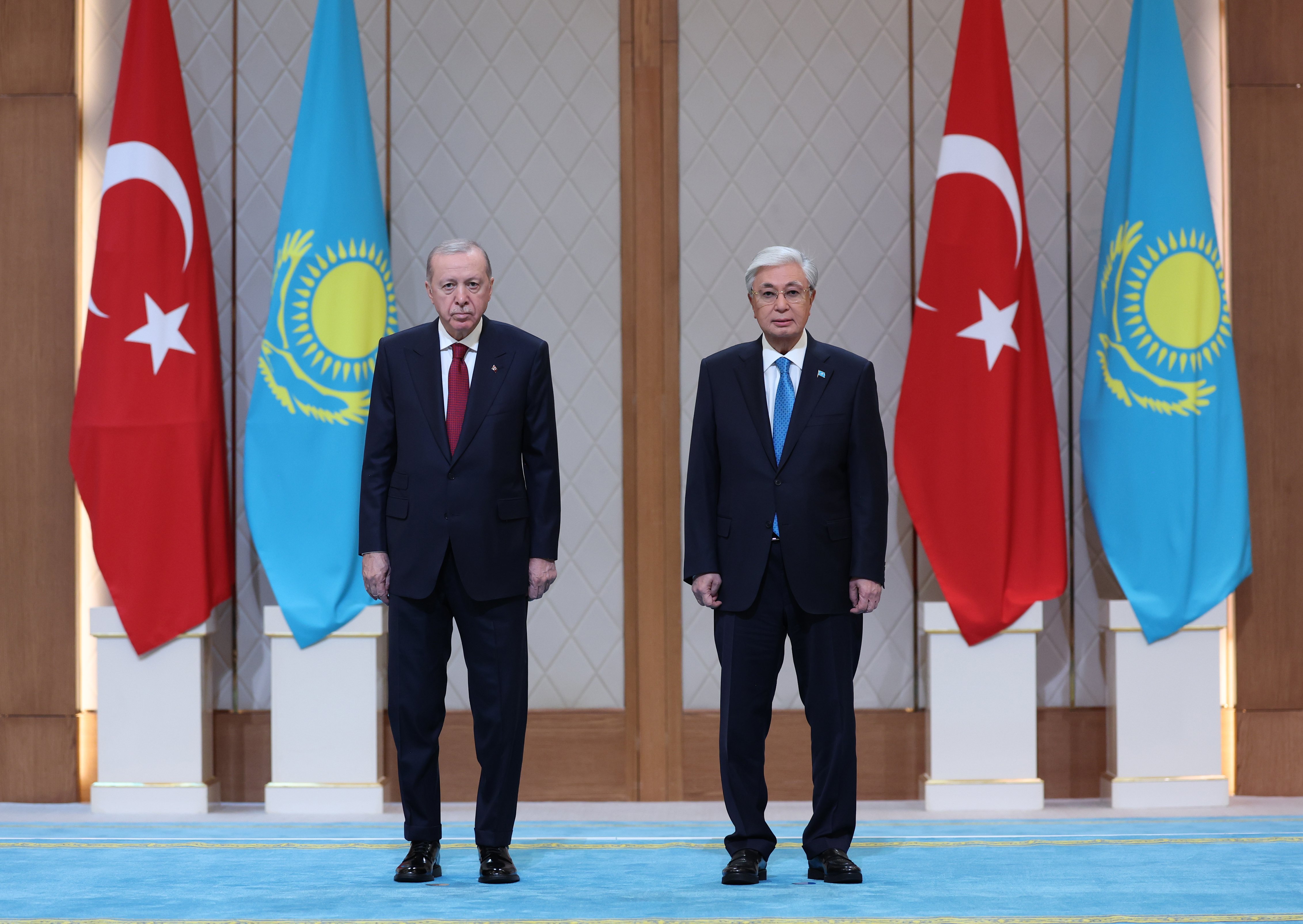 Cumhurbaşkanı Erdoğan ve Kazakistan