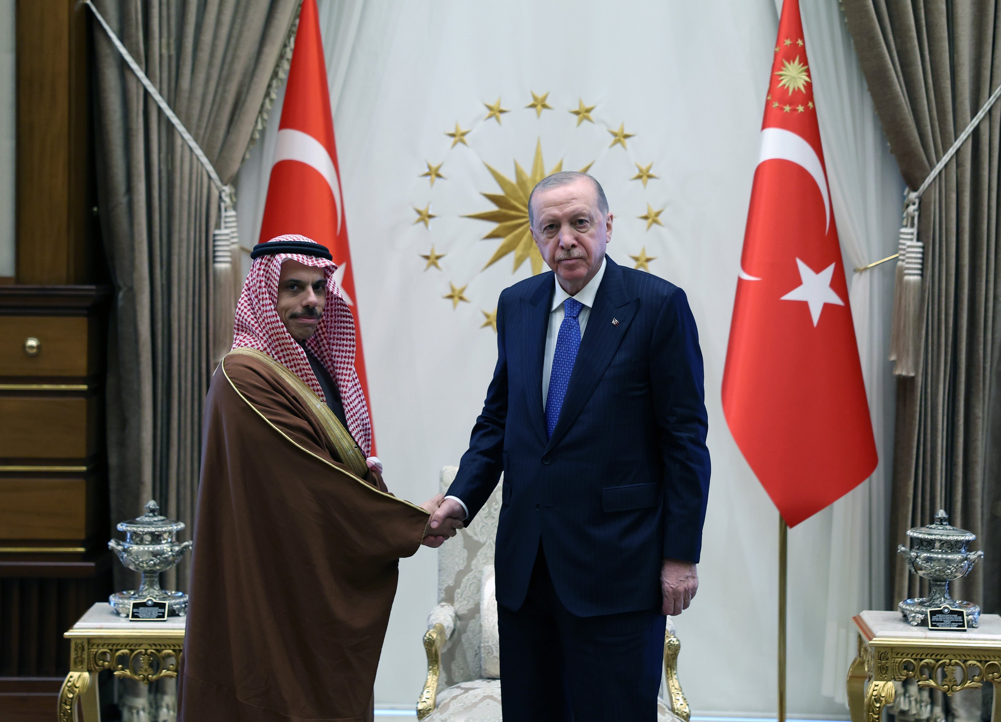 Cumhurbaşkanı Erdoğan, Suudi Arabistan Dışişleri
