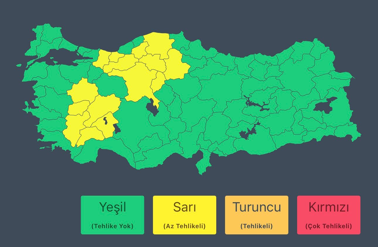 İçişleri Bakanlığı, yarın Ankara, Çankırı