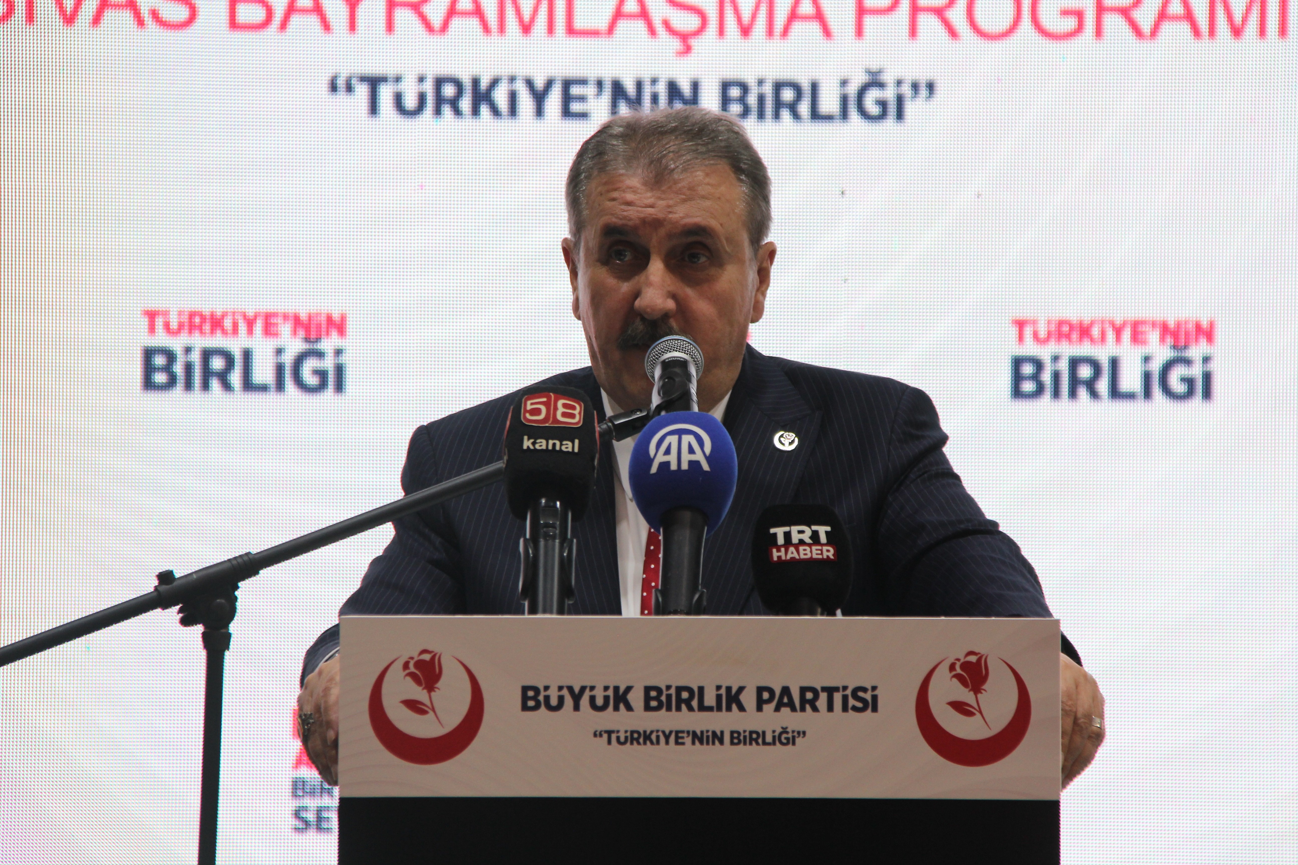 BBP Genel Başkanı Mustafa Destici,