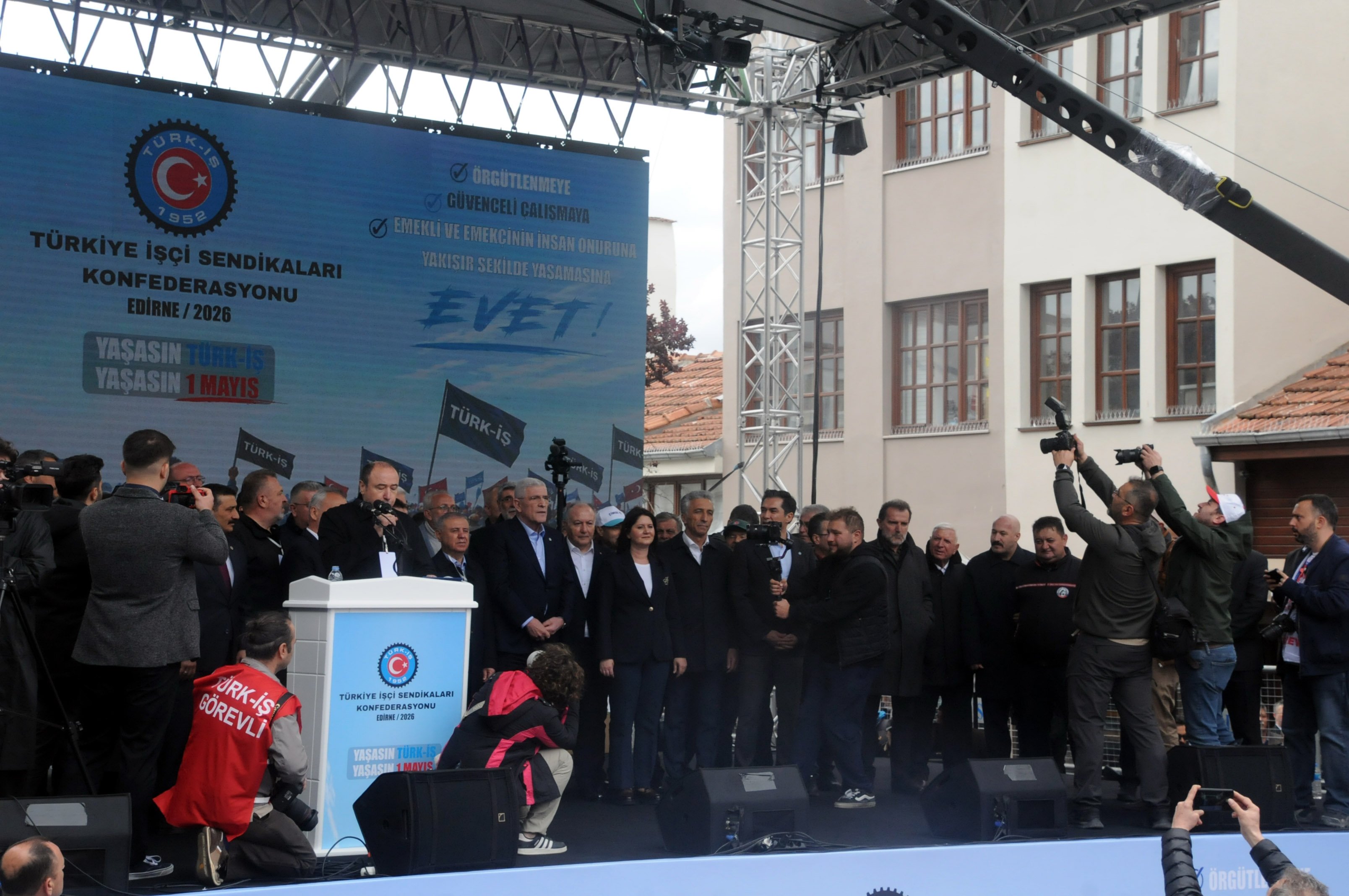 TÜRK-İŞ Genel Başkanı Ergün Atalay,
