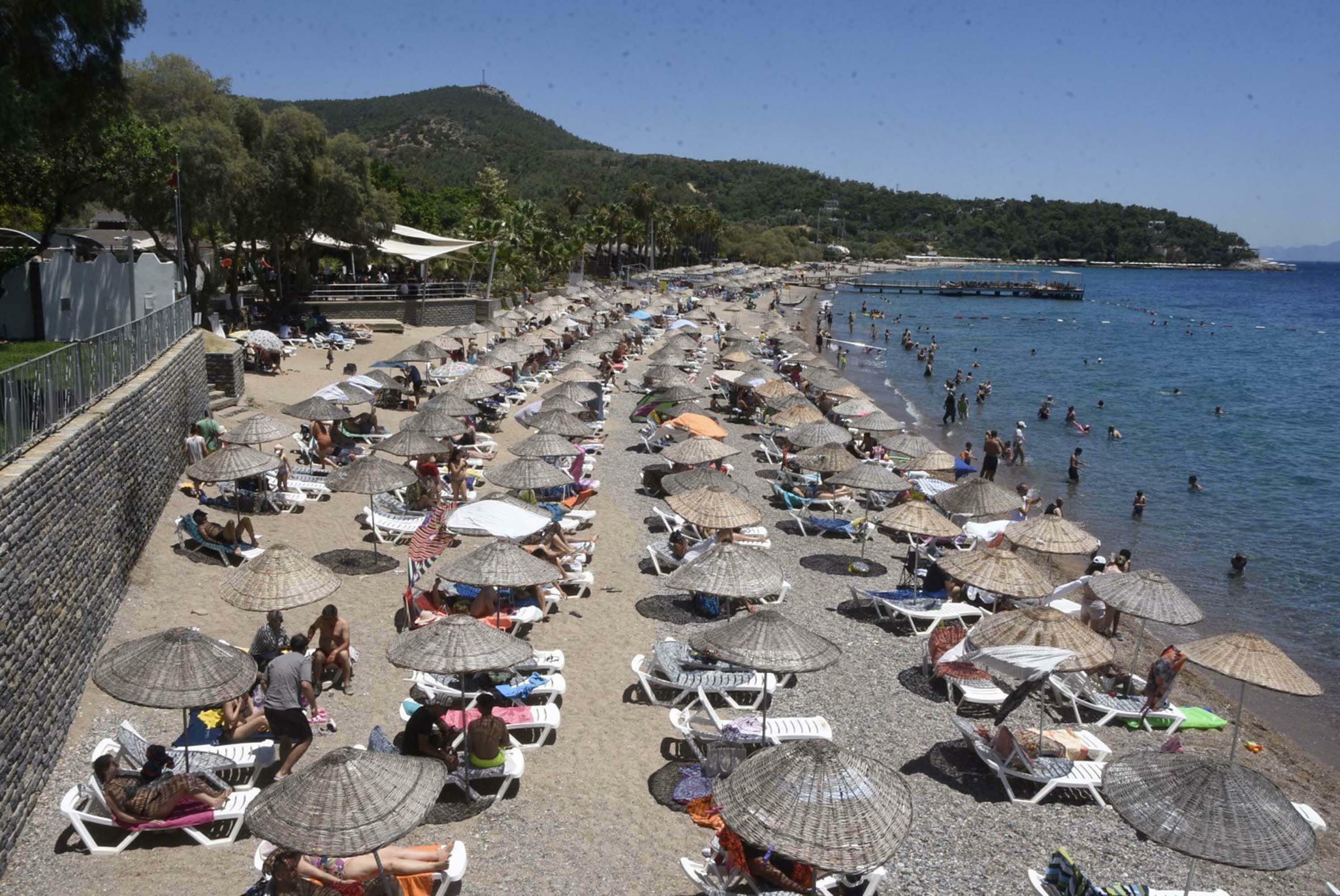 Bodrum'da özel plaj harcama limitleri