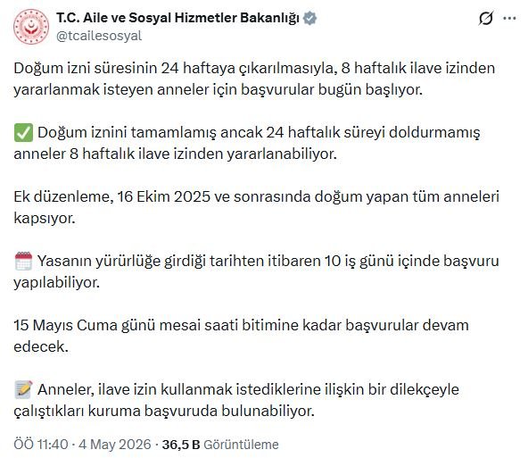 Aile ve Sosyal Hizmetler Bakanlığı,