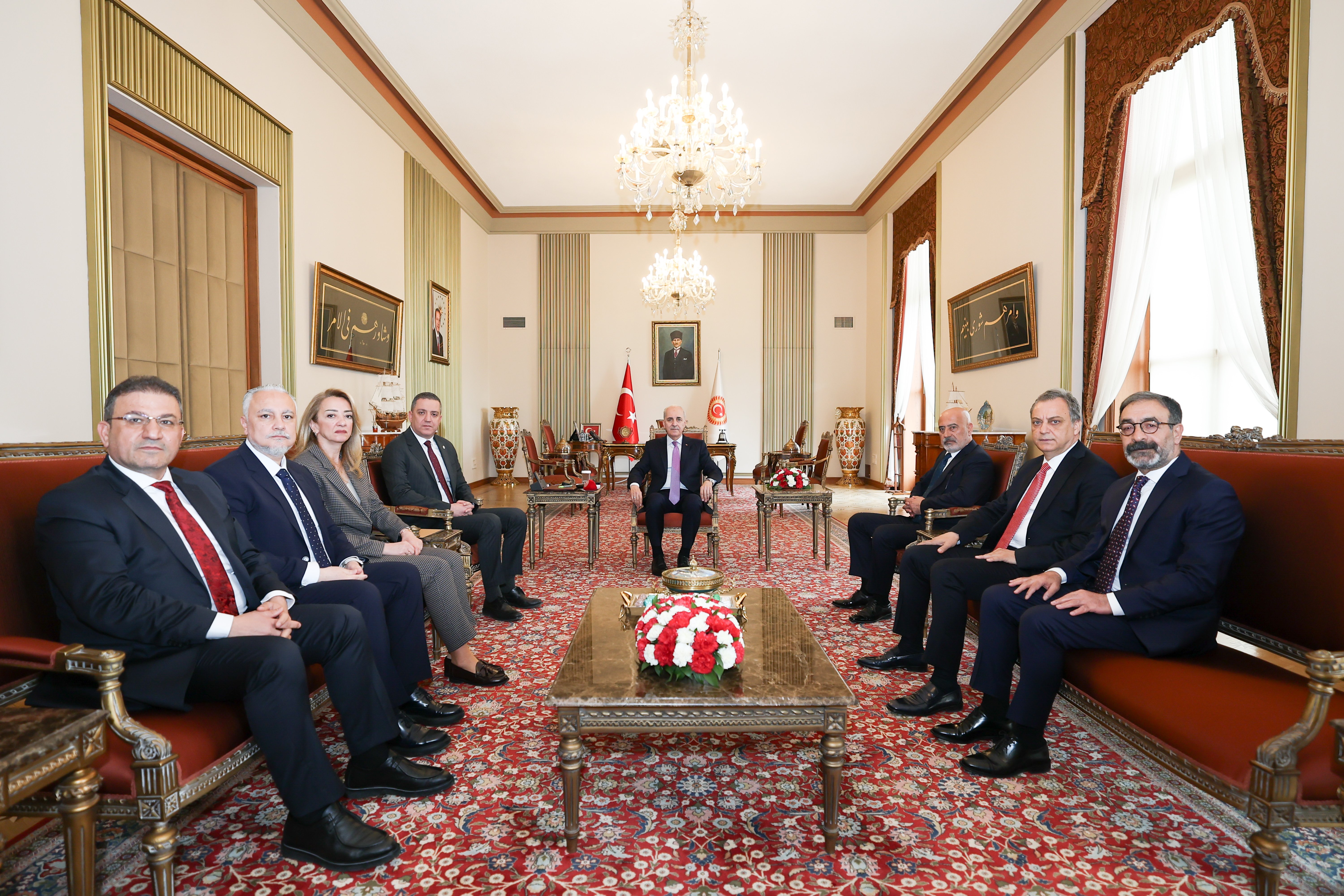 TBMM Başkanı Numan Kurtulmuş, TBB