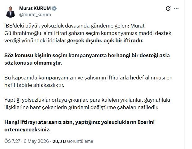 Çevre Bakanı Murat Kurum, Murat
