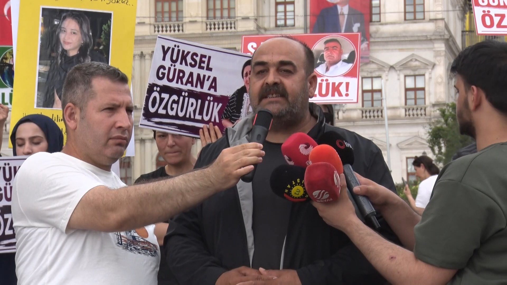 Narin Güran'ın babası Arif Güran,