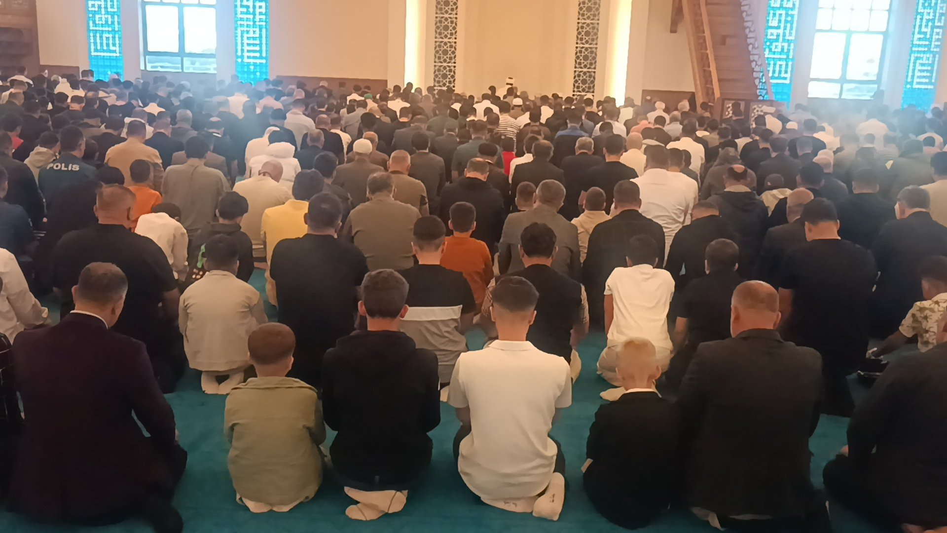 Batman'da Kurban Bayramı namazı için