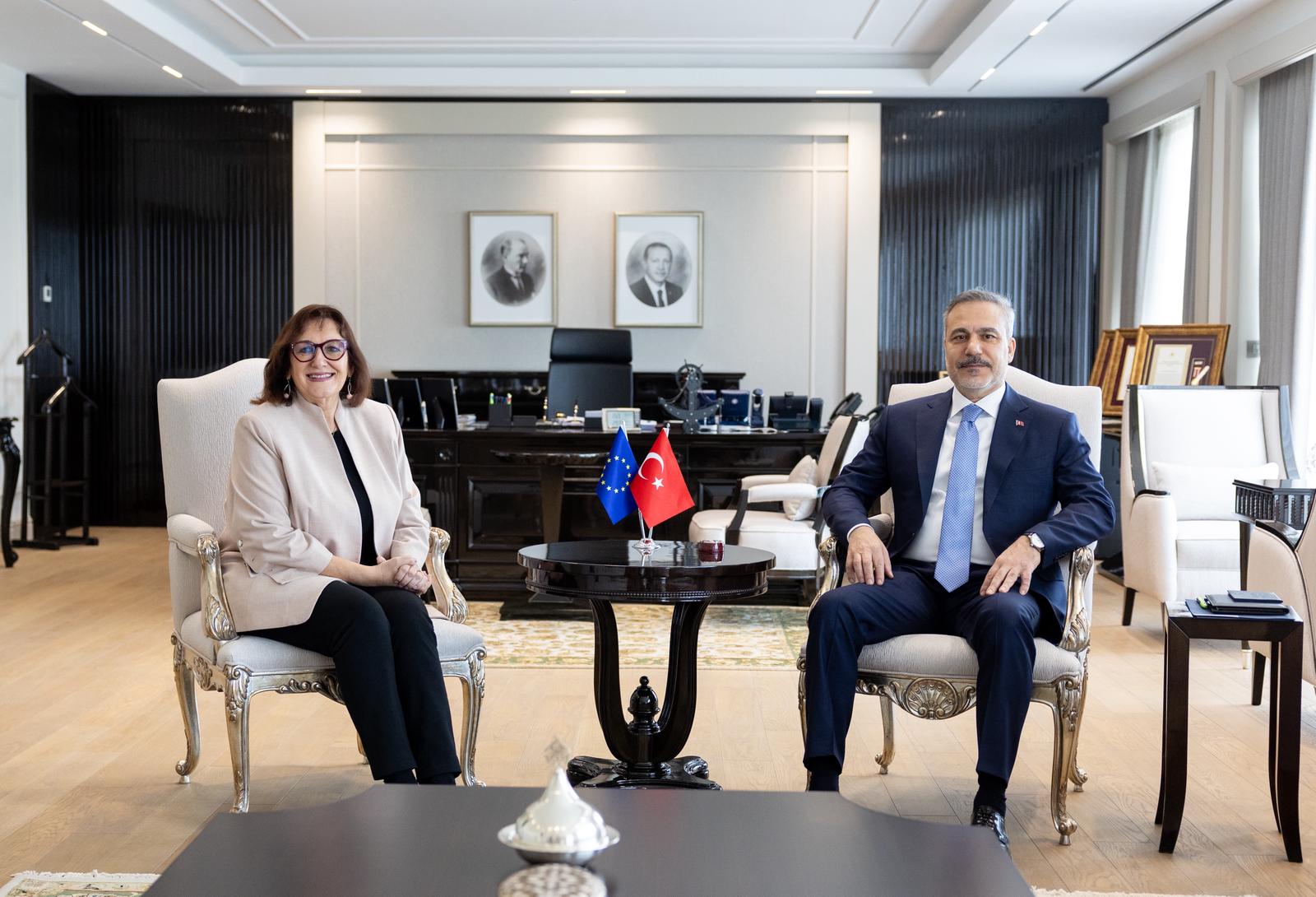 Dışişleri Bakanı Hakan Fidan, Avrupa