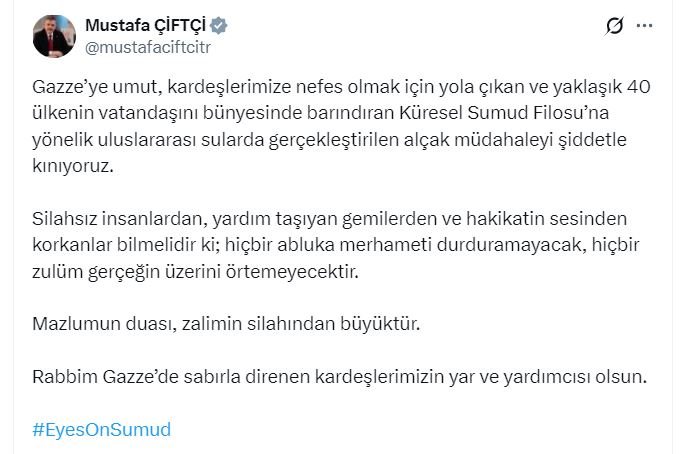 İçişleri Bakanı Mustafa Çiftçi,