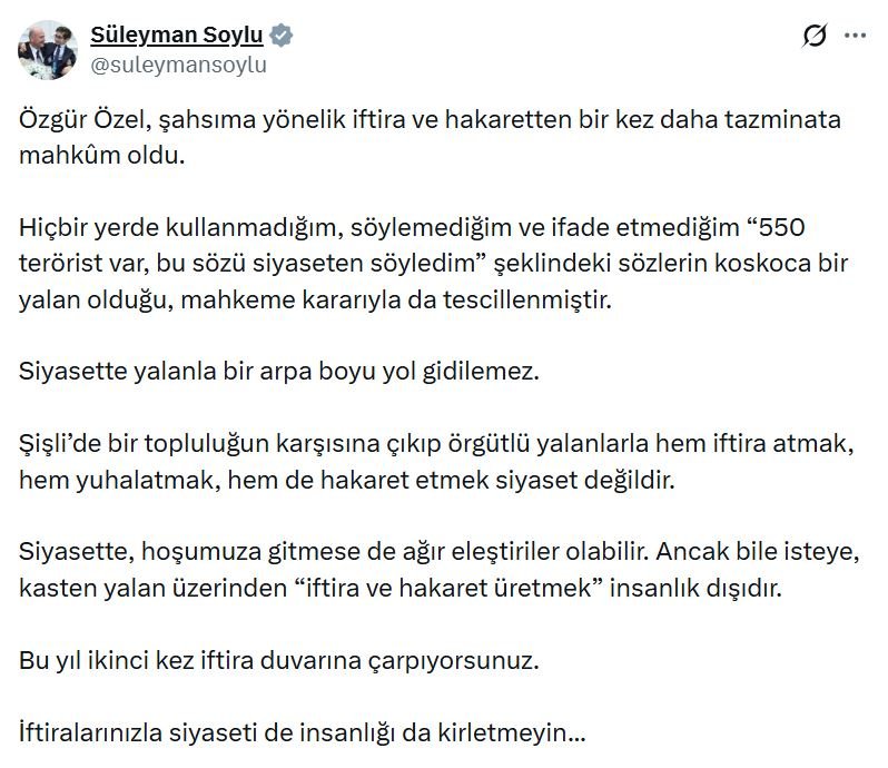 AK Partili Süleyman Soylu, CHP