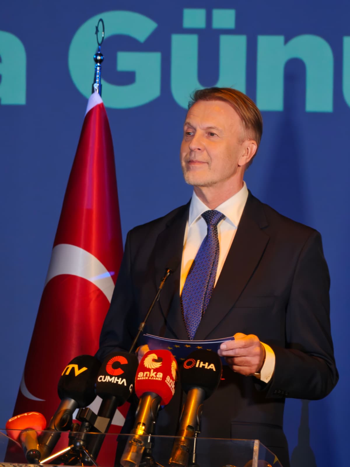 AB Türkiye Delegasyonu Başkanı Aivo