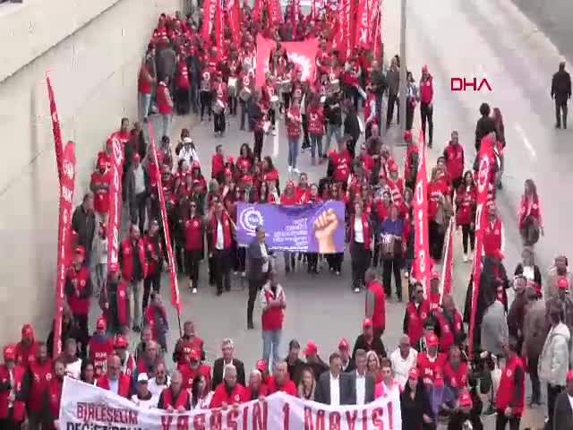 Ankara'da 1 Mayıs Emek