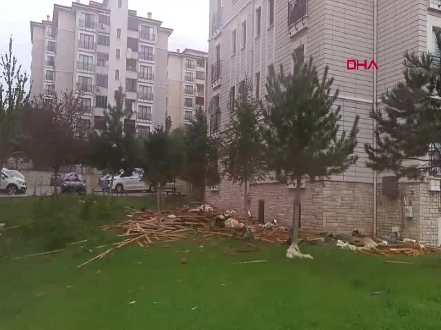 Gaziantep'te etkili olan şiddetli