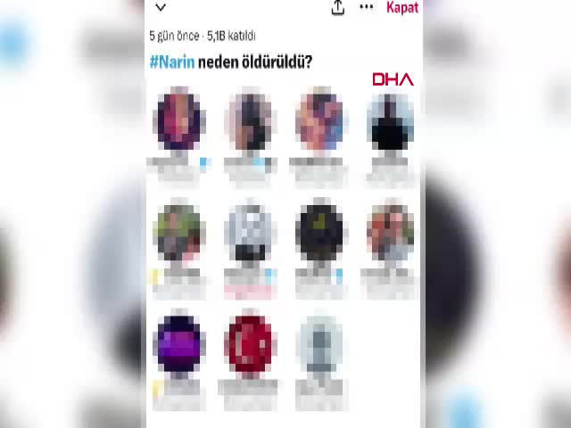 Narin Güran cinayeti davasında