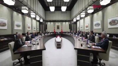 Cumhurbaşkanı Erdoğan başkanlığındaki kritik Kabine