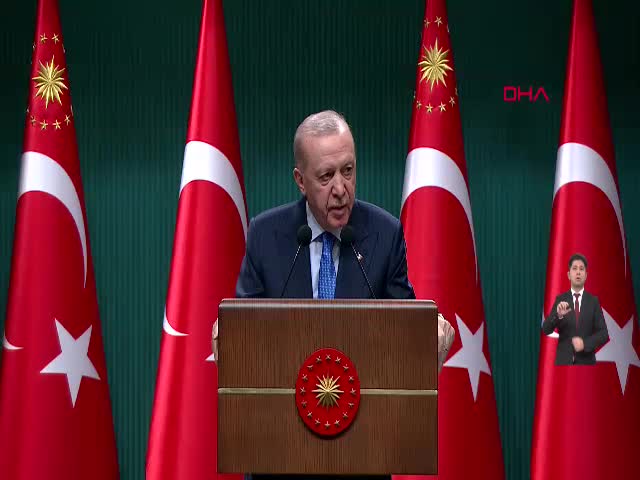 Cumhurbaşkanı Erdoğan, Kabine Toplantısı