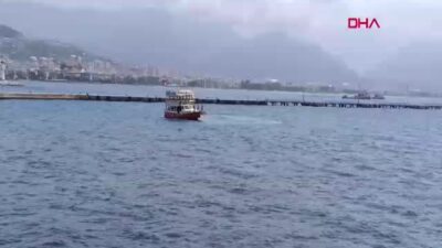 Antalya Alanya'da deniz dibi temizliği