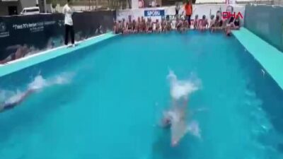 Kadem Mete'nin katılımıyla Marmaris'te sporcuların