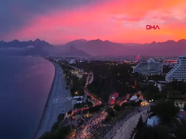 Antalya'da 19 Mayıs Atatürk'ü