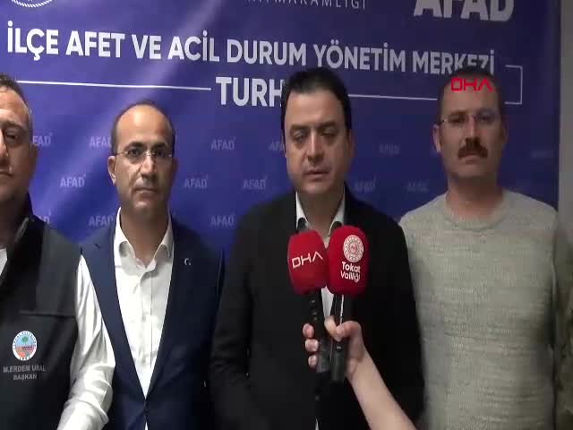 Tokat’ın Mülk Köyü’nde Heyelan
