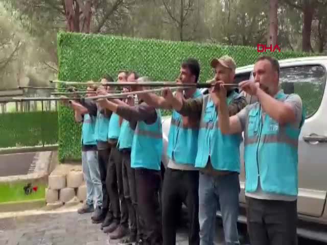 Yıldırım Belediyesi'nin kurduğu kurban