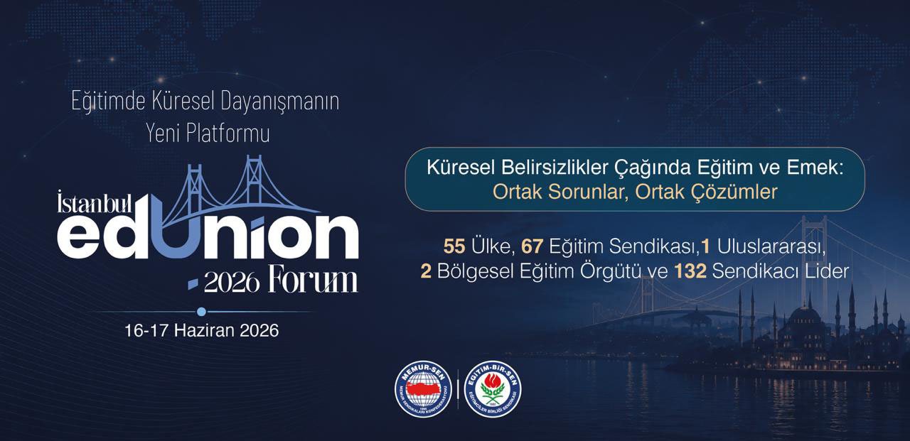 Eğitim-Bir-Sen tarafından düzenlenen İstanbul EdUnion