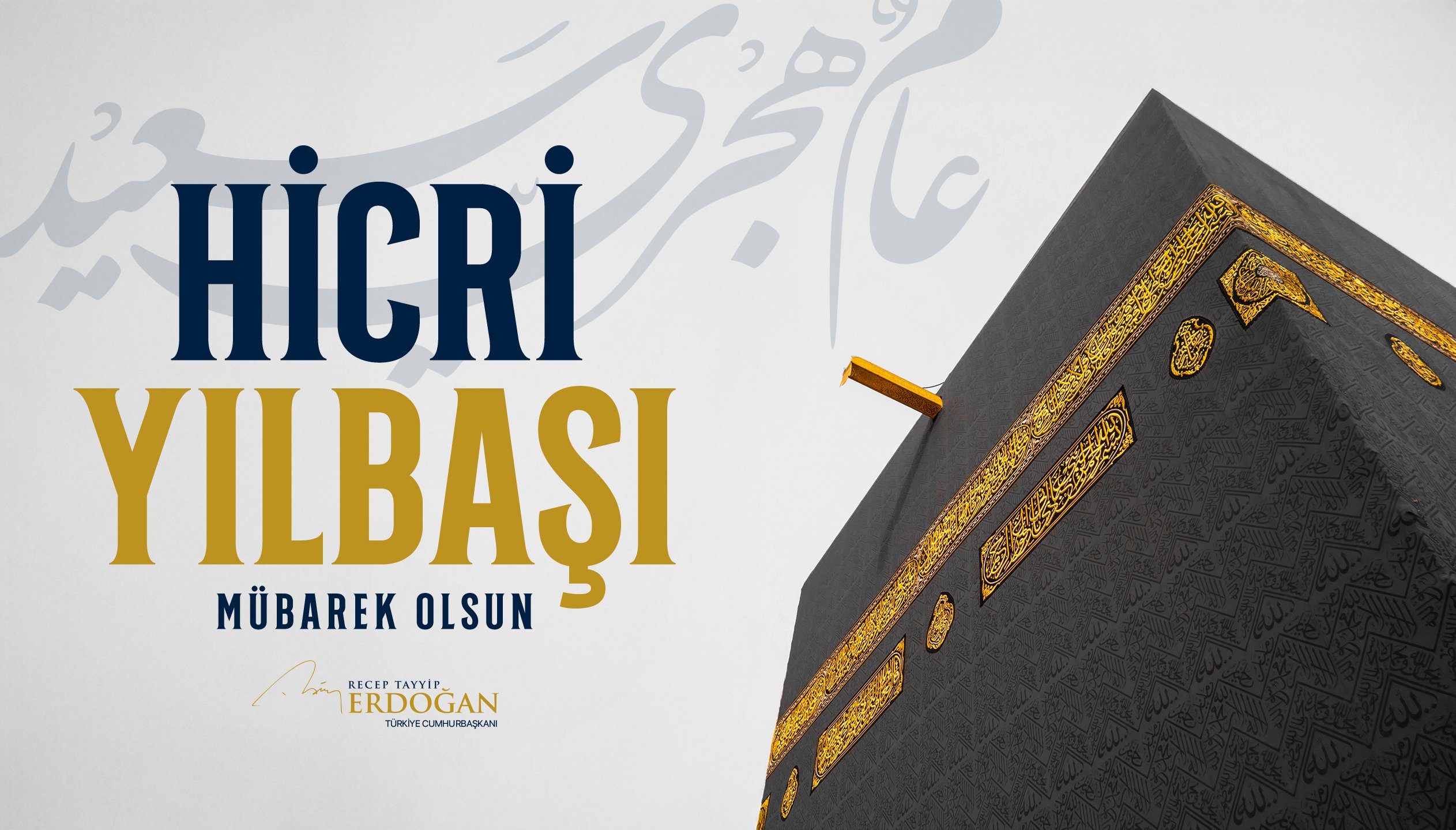Cumhurbaşkanı Erdoğan, İslam aleminin Hicri