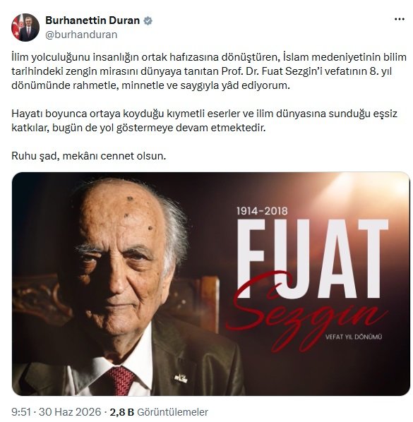 İletişim Başkanı Burhanettin Duran, Prof.