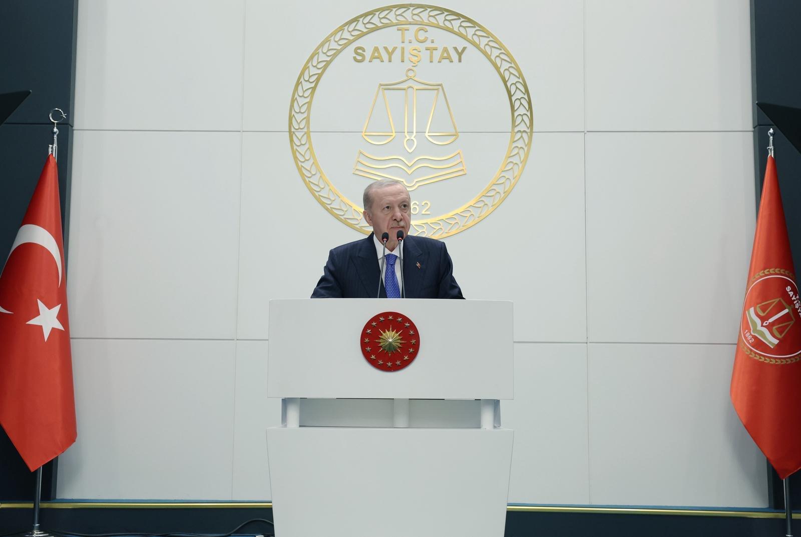 Cumhurbaşkanı Erdoğan, Sayıştay'ın 164. yılında