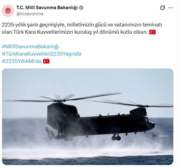 Milli Savunma Bakanlığı, Kara Kuvvetleri