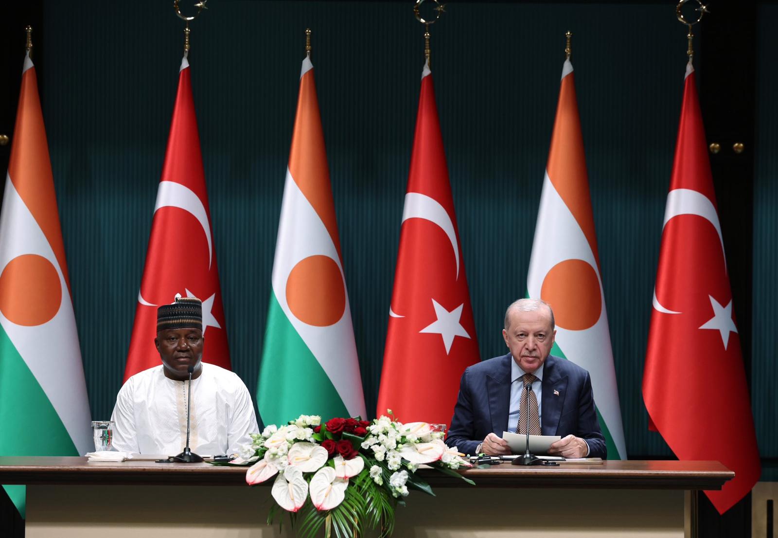 Cumhurbaşkanı Erdoğan, Nijer Cumhurbaşkanı Tchiani'yi
