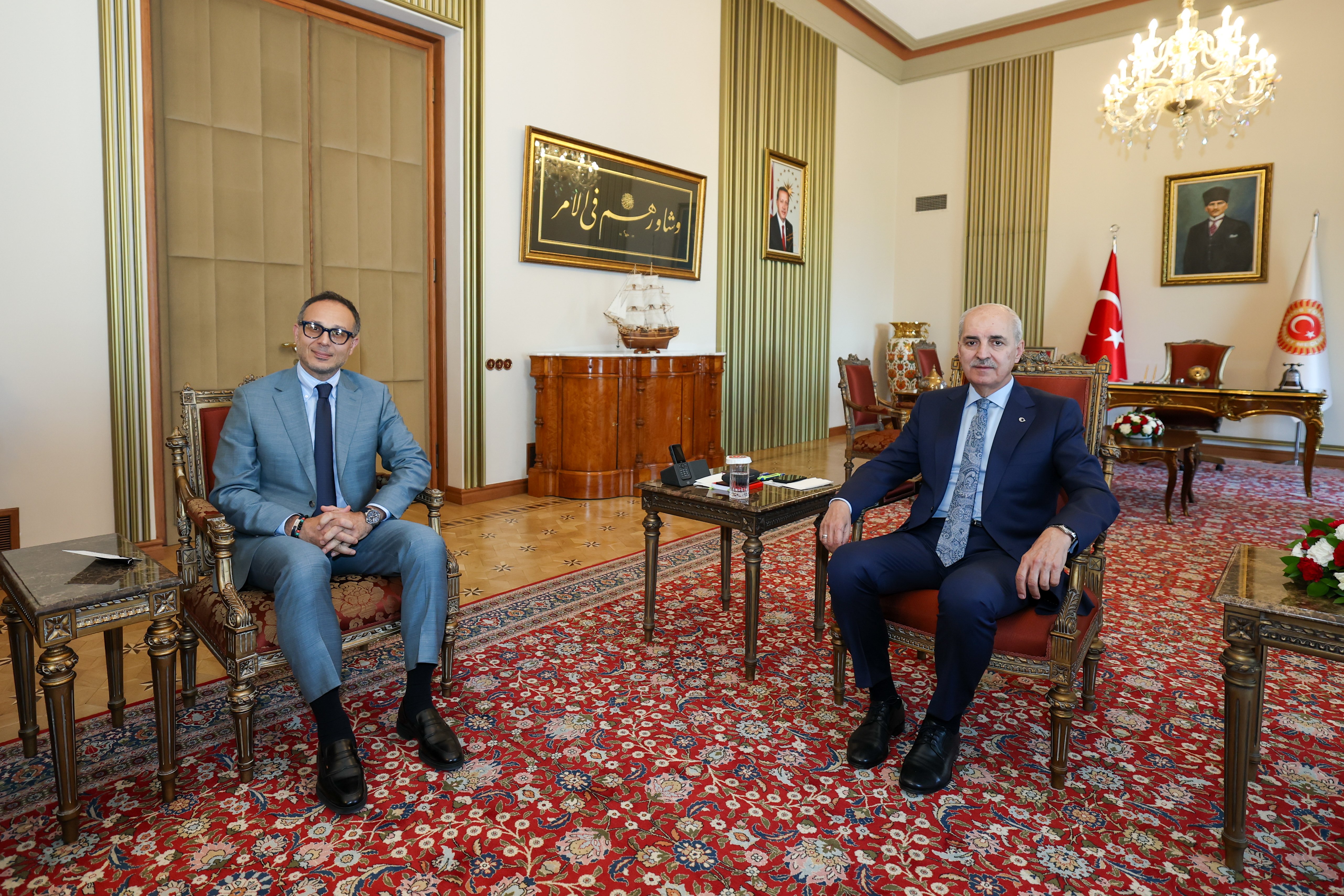 TBMM Başkanı Numan Kurtulmuş, Türk