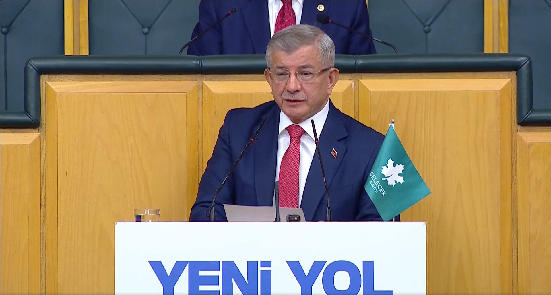 Gelecek Partisi Genel Başkanı Ahmet