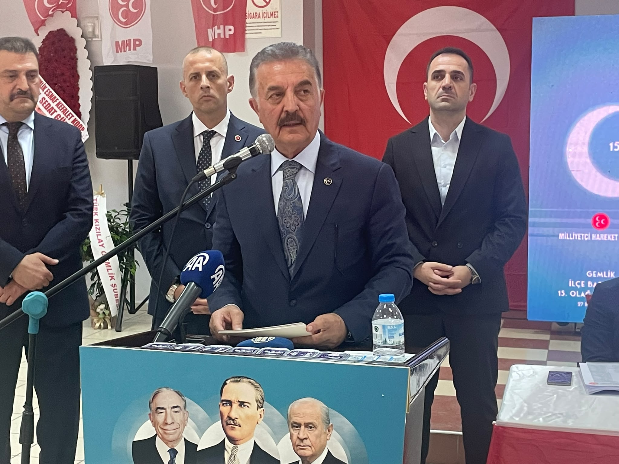 MHP Genel Sekreteri İsmet Büyükataman,
